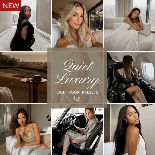 QUIET LUXURY LIGHTROOM PRESETS
