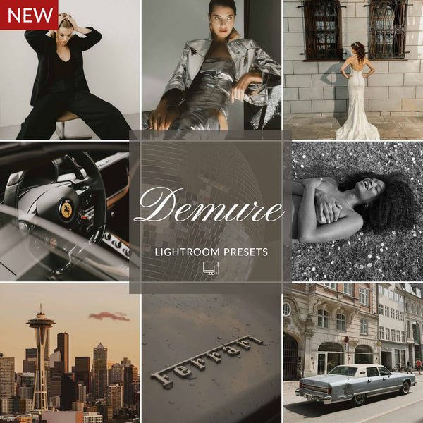 DEMURE LIGHTROOM PRESETS