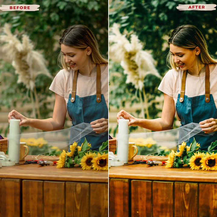 Ai-Optimized FLORIST LIGHTROOM PRESETS