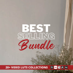 Best-Selling Video LUTs Bundle by 123presets: our best-selling LUT collections in one grade kit