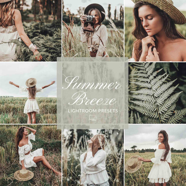 SUMMER BREEZE LIGHTROOM PRESETS