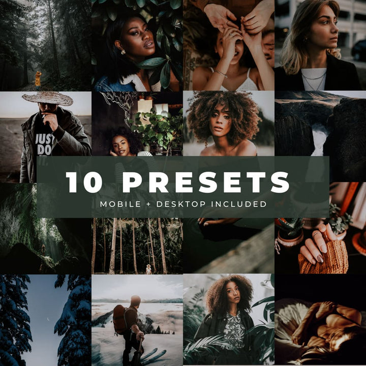 Ai-Optimized DRAMATIC LIGHTROOM PRESETS