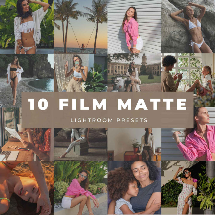 Film Matte Tutorial FILM MATTE LIGHTROOM PRESETS | 123Presets Photo Magic – 123PRESETS