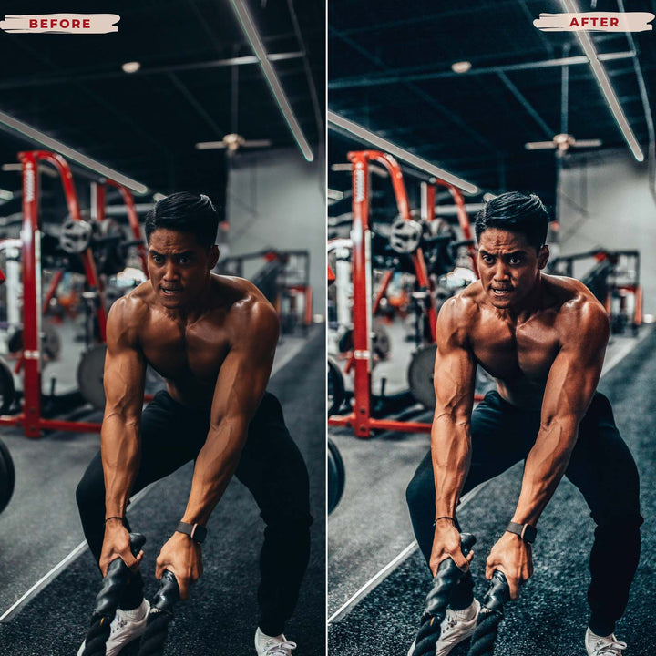 Ai-Optimized FITNESS LIGHTROOM PRESETS