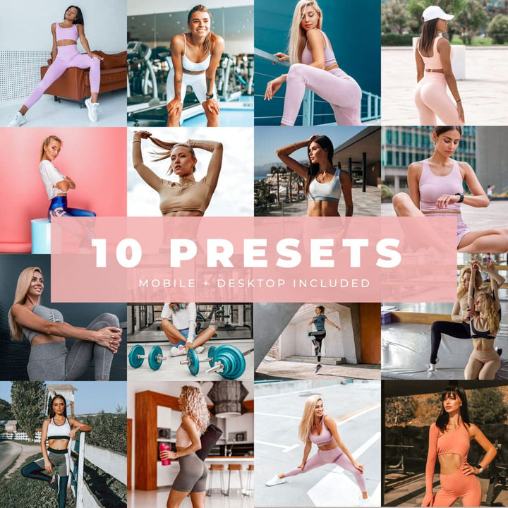 Ai-Optimized INSTA FIT LIGHTROOM PRESETS