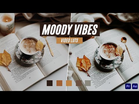 Ai-Optimized MOODY VIBES VIDEO LUTS (MOBILE & DESKTOP)