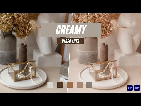Ai-Optimized CREAMY VIDEO LUTS (MOBILE & DESKTOP)