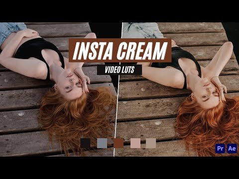 Ai-Optimized INSTA CREAM VIDEO LUTS (MOBILE & DESKTOP)